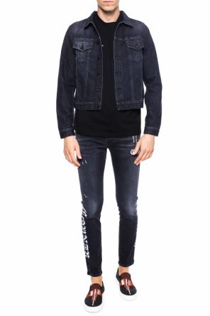 Jeansy z nadrukiem, zdjęcie 2 Jeansy z nadrukiem od Marcelo Burlon